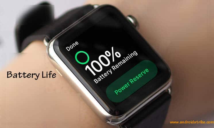 Apple watch 3 battery life