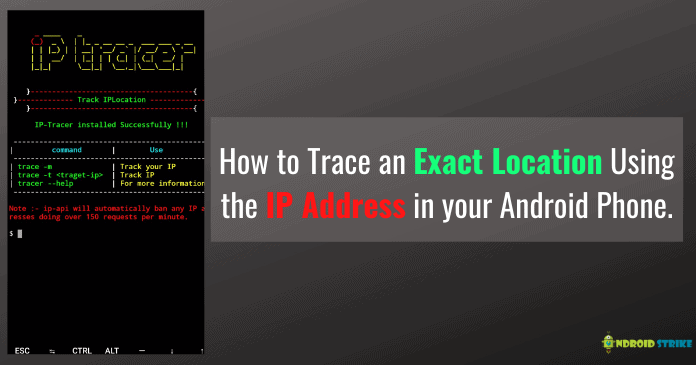 Trace Exact Location Using IP Address on Android