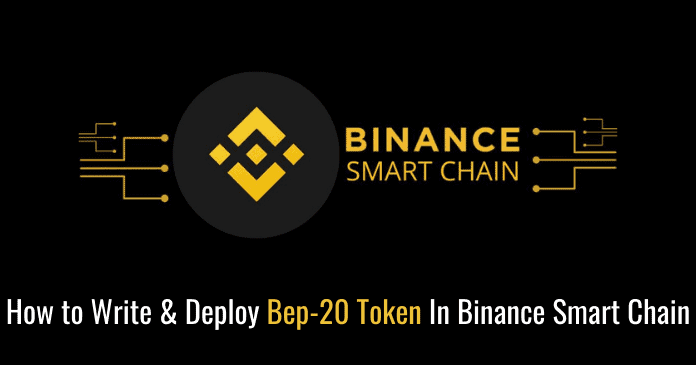 deploy bep-20 token in binance smart chain